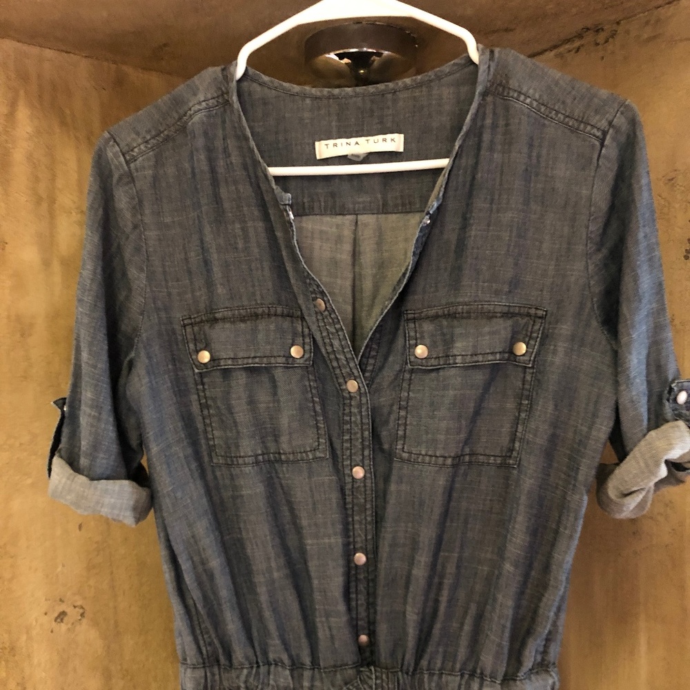 Light weight Denim Jumpsuit